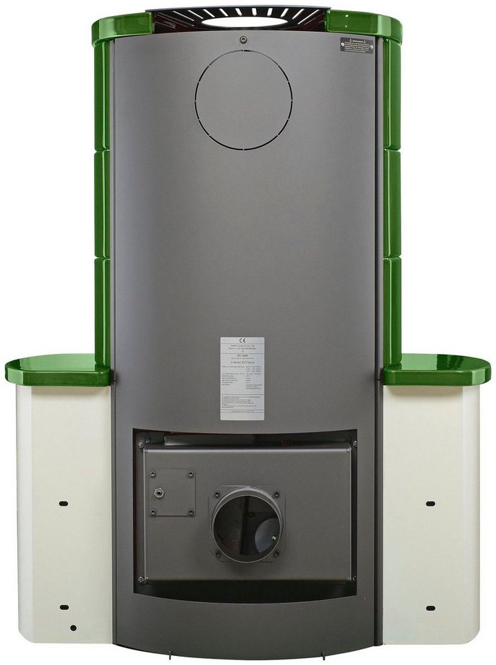 HARK Kaminofen Avenso GT ECOplus 8 KW, 8 kW, Dauerbrand, grün-glänzend, Exklusiv Bild 5