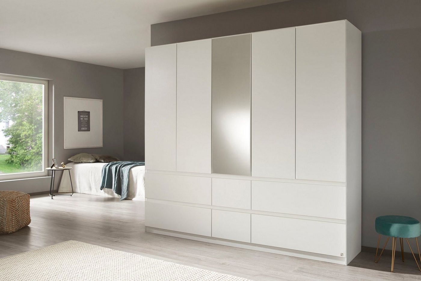 rauch Drehtürenschrank Madrid mit oder ohne Beleuchtung Bild 2