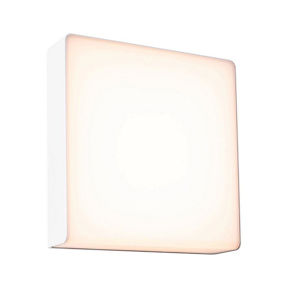 Paulmann LED Außen-Wandleuchte Azalena IP44 250x97mm 3000K 8,5W 700lm 230V Kunststoff, Aluminium, Warmweiß, Bewegungsmelder mit Hochfrequenz-Sensor IP44