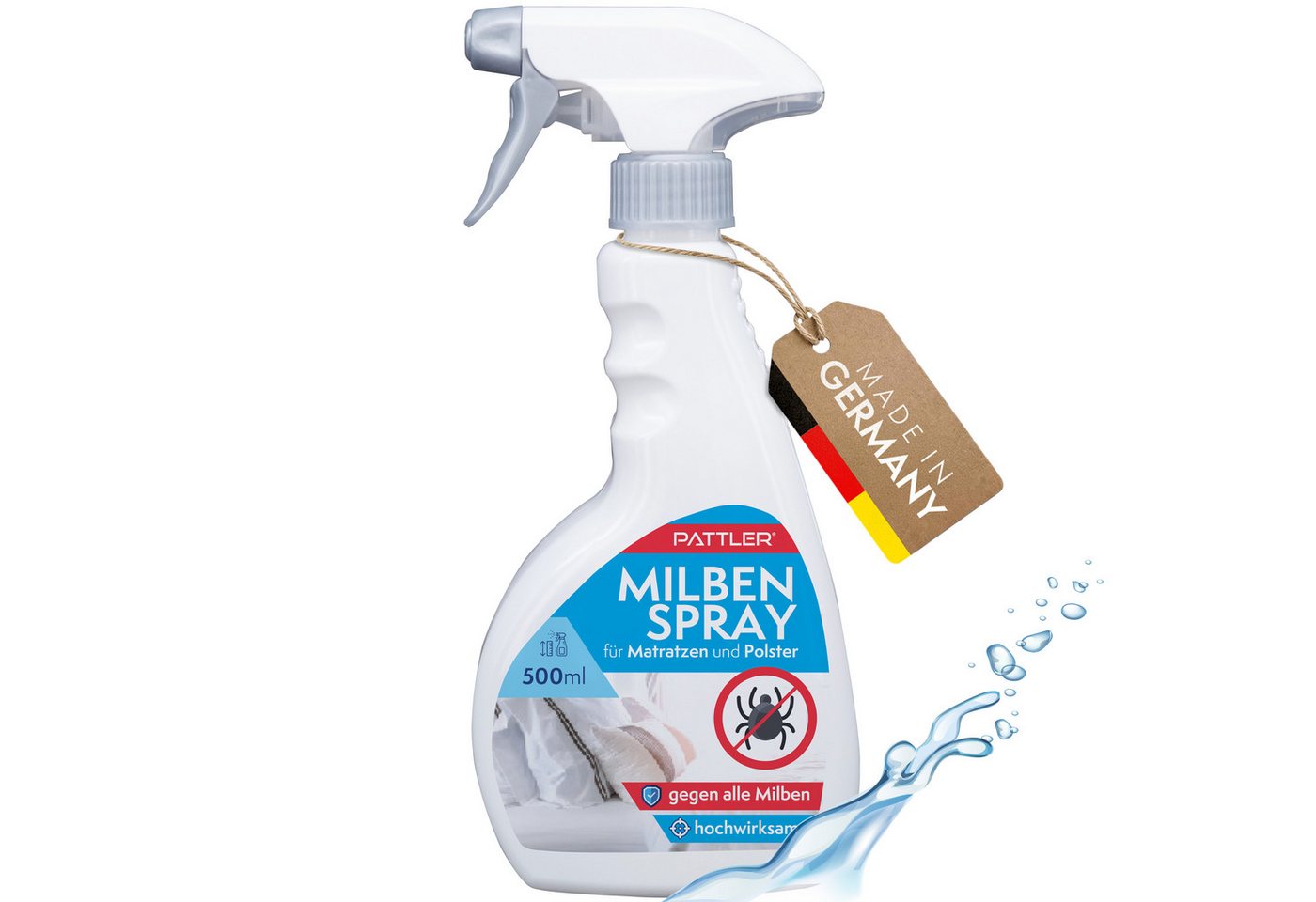 Pattler Milbenspray Optimiert für Matratzen & Textilien, 500 ml, 500 ml Bild 5