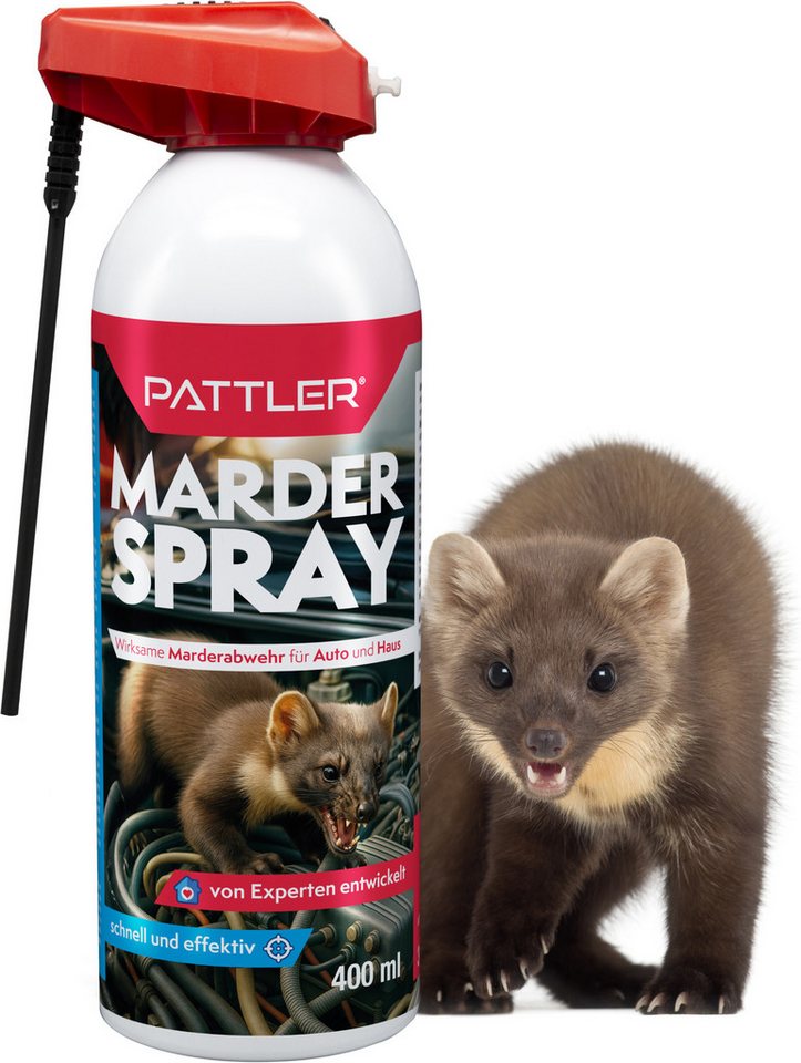Pattler Marderspray Hochwirksam mit Sofortwirkung, 400 ml, 400 ml