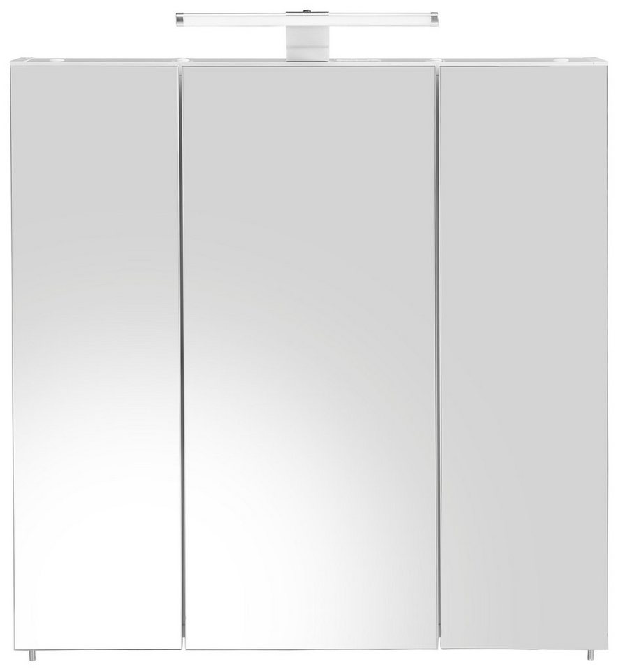 Schildmeyer Spiegelschrank Roma, Spiegelschrank, Made in Germany, B: 70 cm Solide Verarbeitung - Dieses Produkt ist in Deutschland gefertigt