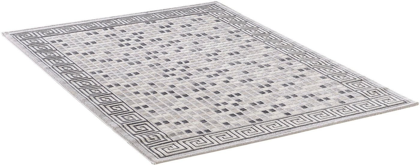 Sanat Teppich Harmony 3207, auch als Läufer, rechteckig, Höhe: 12 mm, Wohnzimmer, Kurzflor, modern, Karo, Schlafzimmer Bild 2