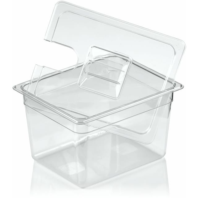 Mahlzeit Sous-Vide Garer Sous Vide Garer Wasserbad bis 12 Liter inkl. passendem Deckel, 1/2 GN