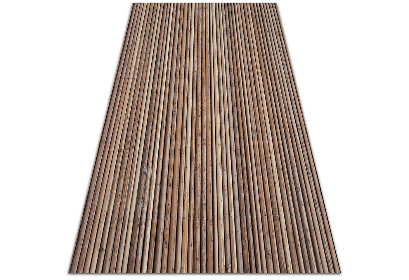 Tulup Vinylteppich Dekorative Teppich PVC-Bodenmatte Küche Büro Holzmuster, Rechteckig