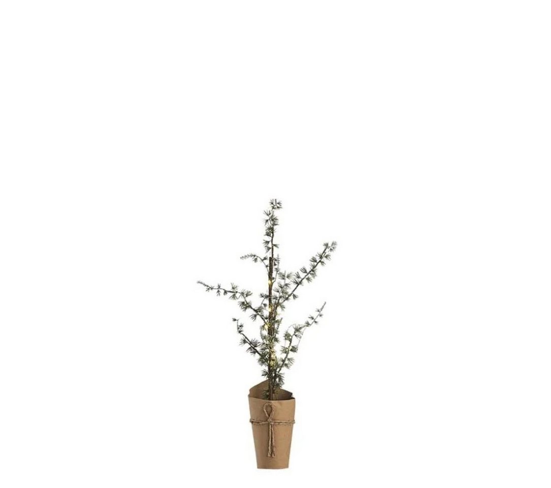 Winterliche Kunstpflanze Zeder PINEA mit LED, Lene Bjerre, Höhe 60 cm