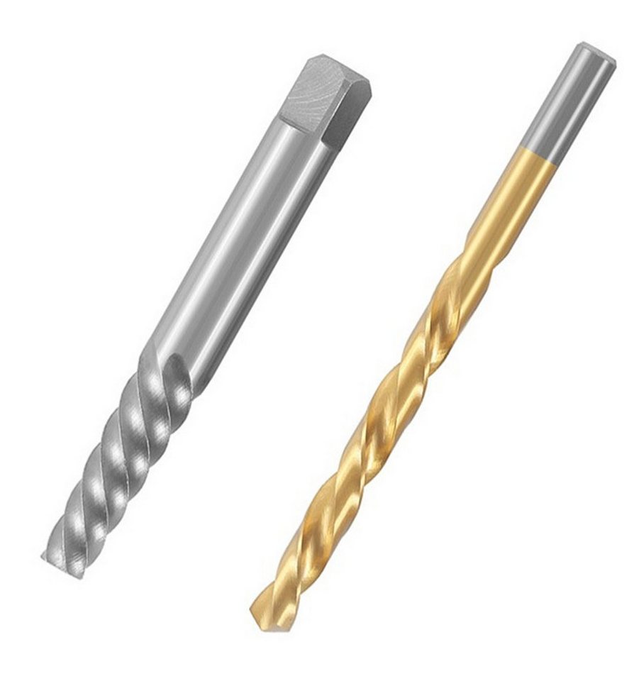 BAYLI Multitool Beschädigte Schraubenausdreher Satz 10-tlg., Speed Out Linksausdreher Bild 3