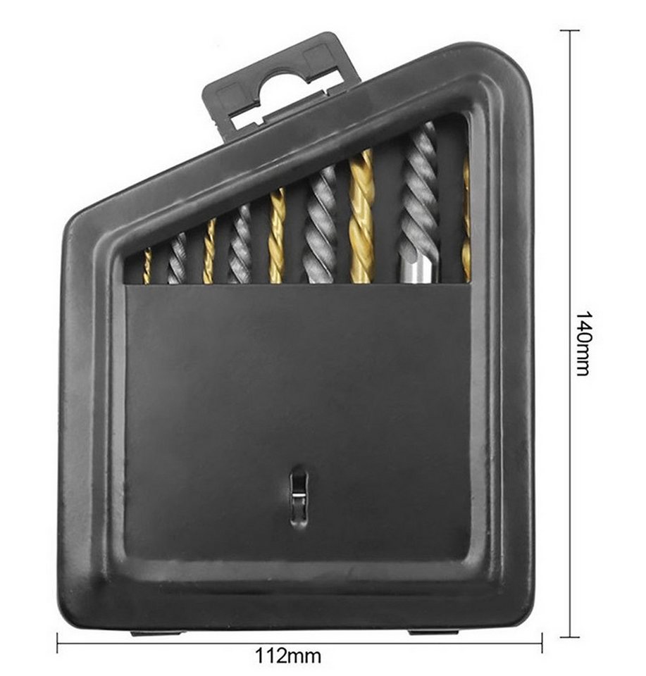 BAYLI Multitool Beschädigte Schraubenausdreher Satz 10-tlg., Speed Out Linksausdreher Bild 5