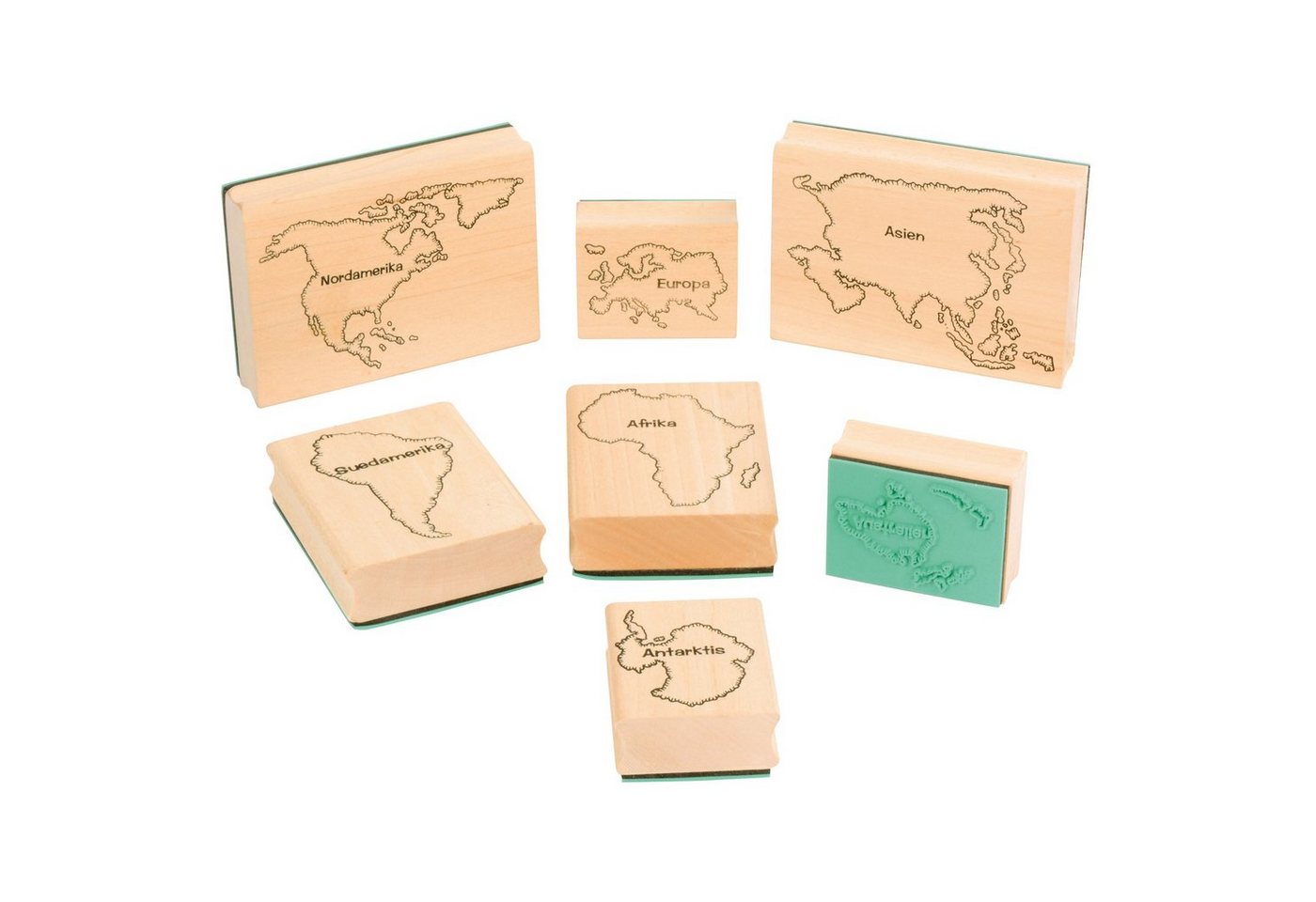 EDUPLAY Stempel Stempel Weltkarte