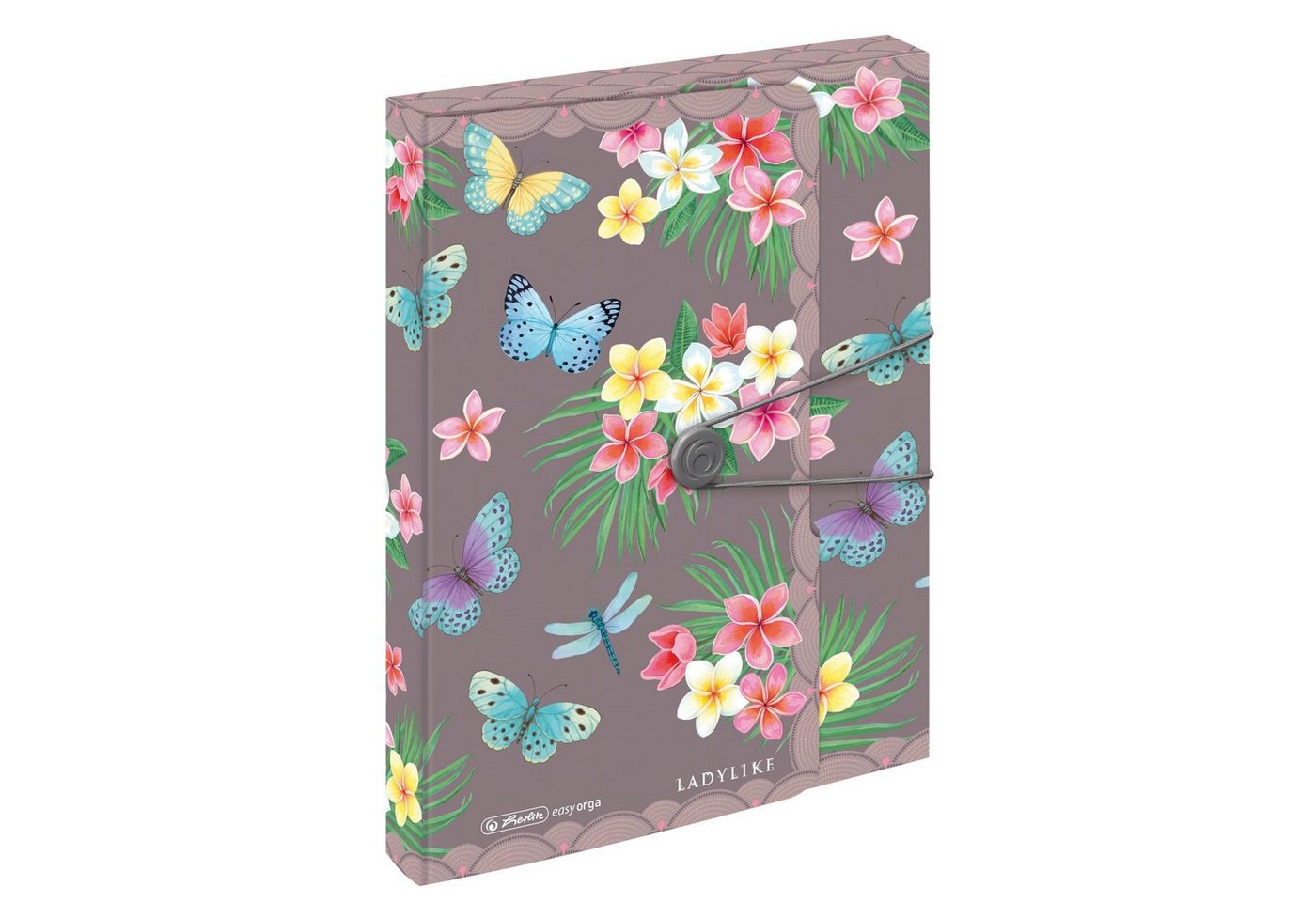 Herlitz Organisationsmappe Herlitz Sammelbox / Heftbox / DIN A4 / "LadyLike Butterflies Bild 3