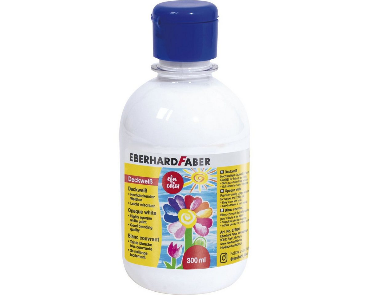Depesche Feinpapier EBERHARD FABER Deckweiß 300ml Flasche