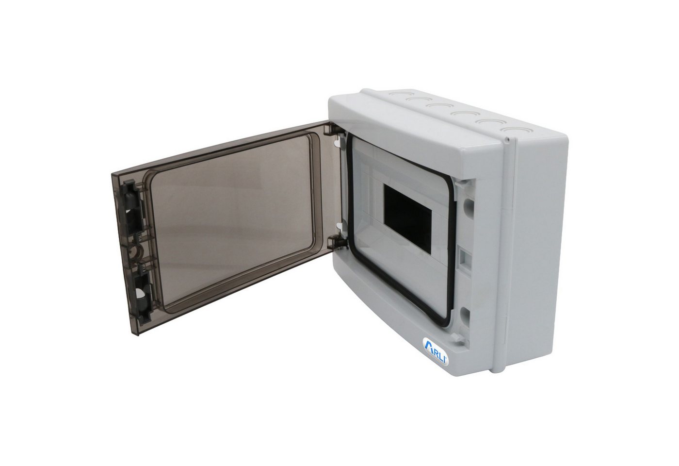 ARLI Verteilerbox 1x Sicherungskasten IP65 Aufputz Verteilerkasten Feuchtraumverteiler, (Anzahl Module, 12-tlg., Module), Nach Auswahl: Module Bild 2