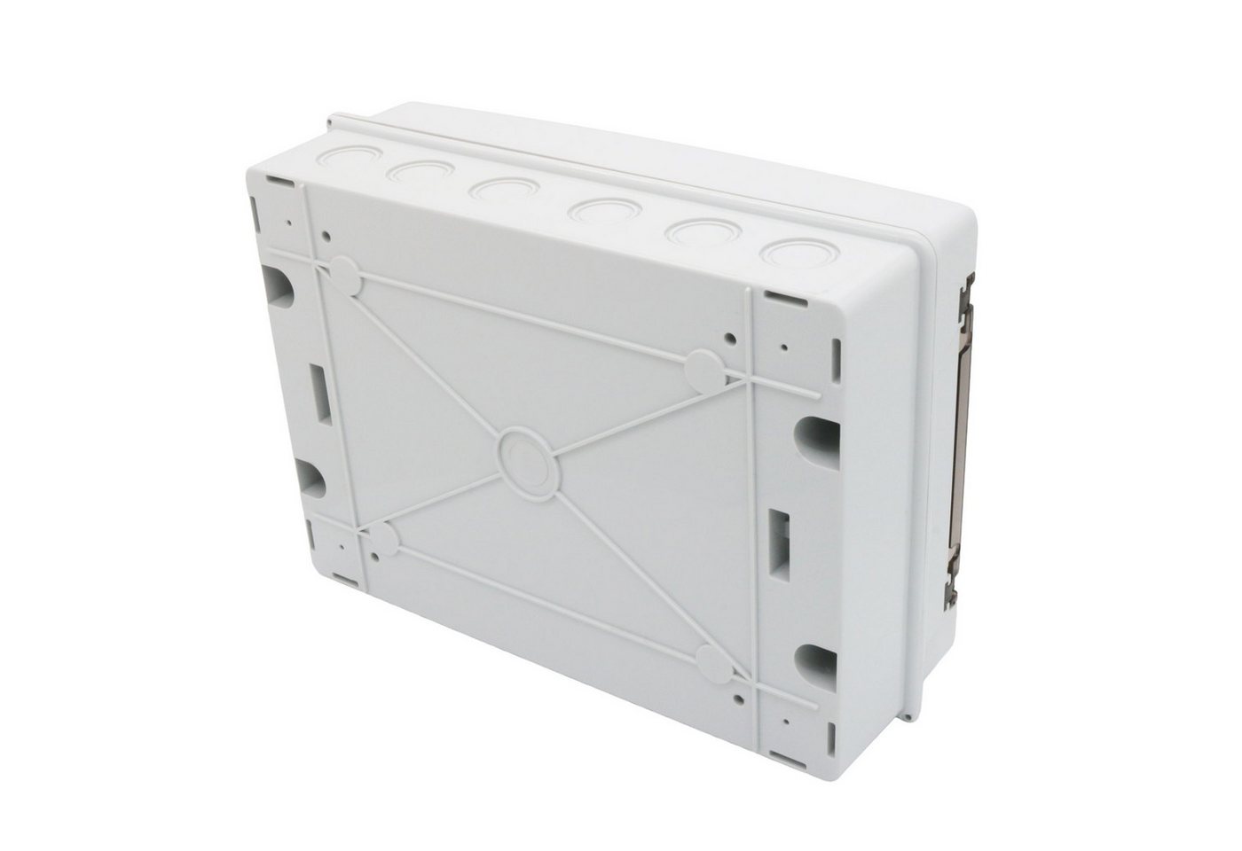 ARLI Verteilerbox 1x Sicherungskasten IP65 Aufputz Verteilerkasten Feuchtraumverteiler, (Anzahl Module, 12-tlg., Module), Nach Auswahl: Module Bild 4