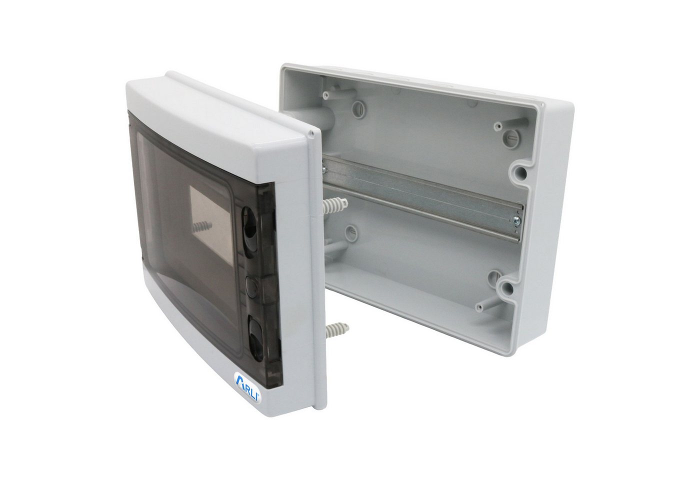 ARLI Verteilerbox 1x Sicherungskasten IP65 Aufputz Verteilerkasten Feuchtraumverteiler, (Anzahl Module, 12-tlg., Module), Nach Auswahl: Module Bild 5
