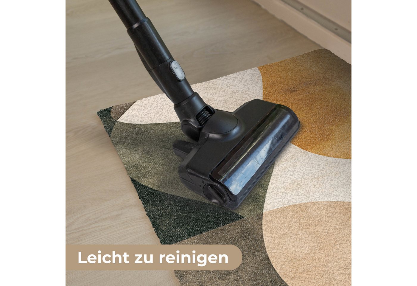 MuchoWow Fußmatte Formen - Ockergelb - Abstrakt, Rechteckig, innen Schmutzfangmatte, Tür, Schmutzfänger Flur, Teppich 60x40 cm Bild 5