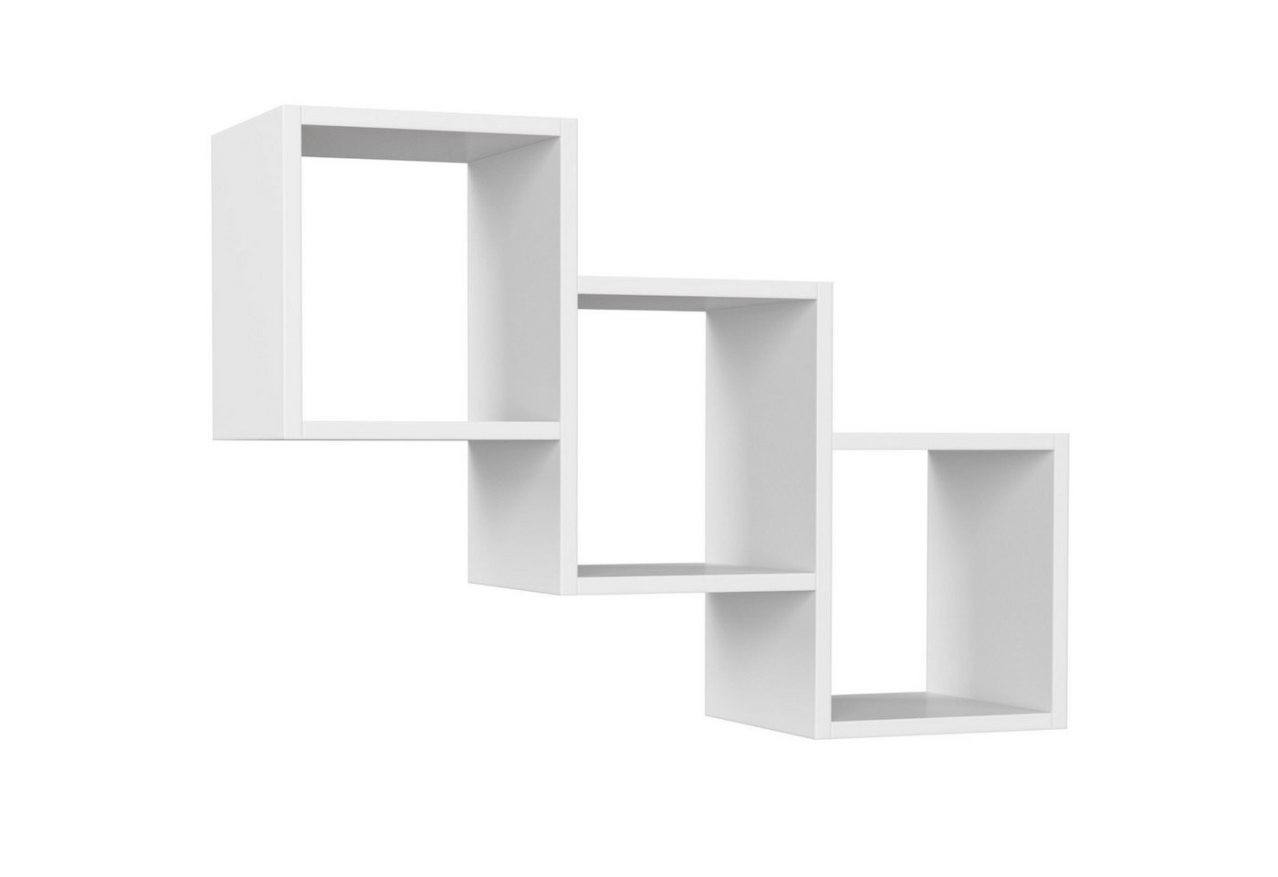 Raumhirsch Furniture Hängeregal Wandregal aus Laminat - Modernes Design für Jeden Raum - Bücherregal, Hochwertiges Hängeregal mit unsichtbarer Halterung, 60x20 cm Bild 5