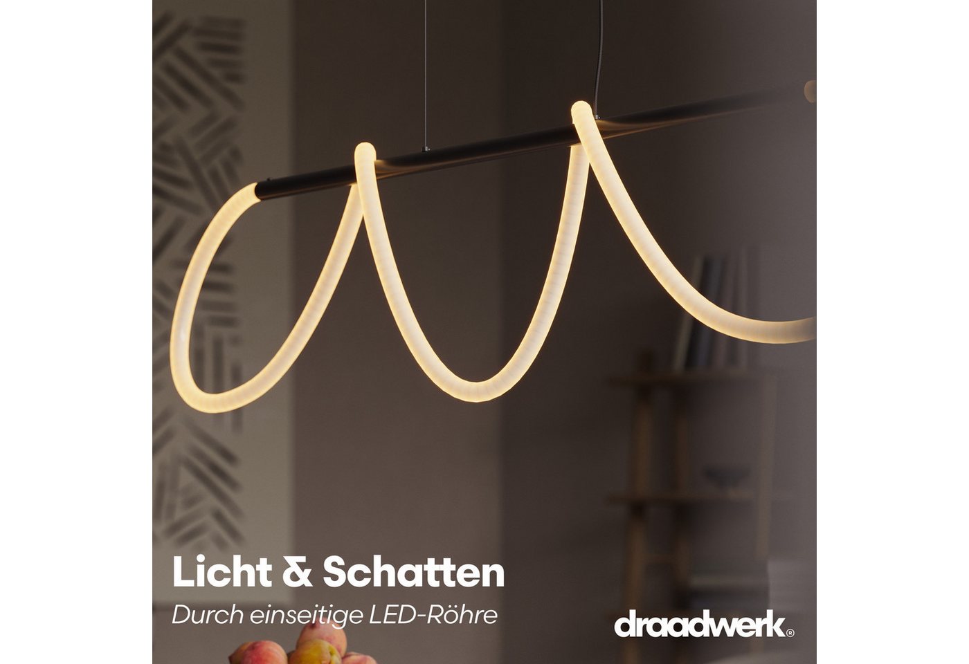 draadwerk® Hängeleuchte Hängeleuchte LED-Tube (100cm) Bild 3