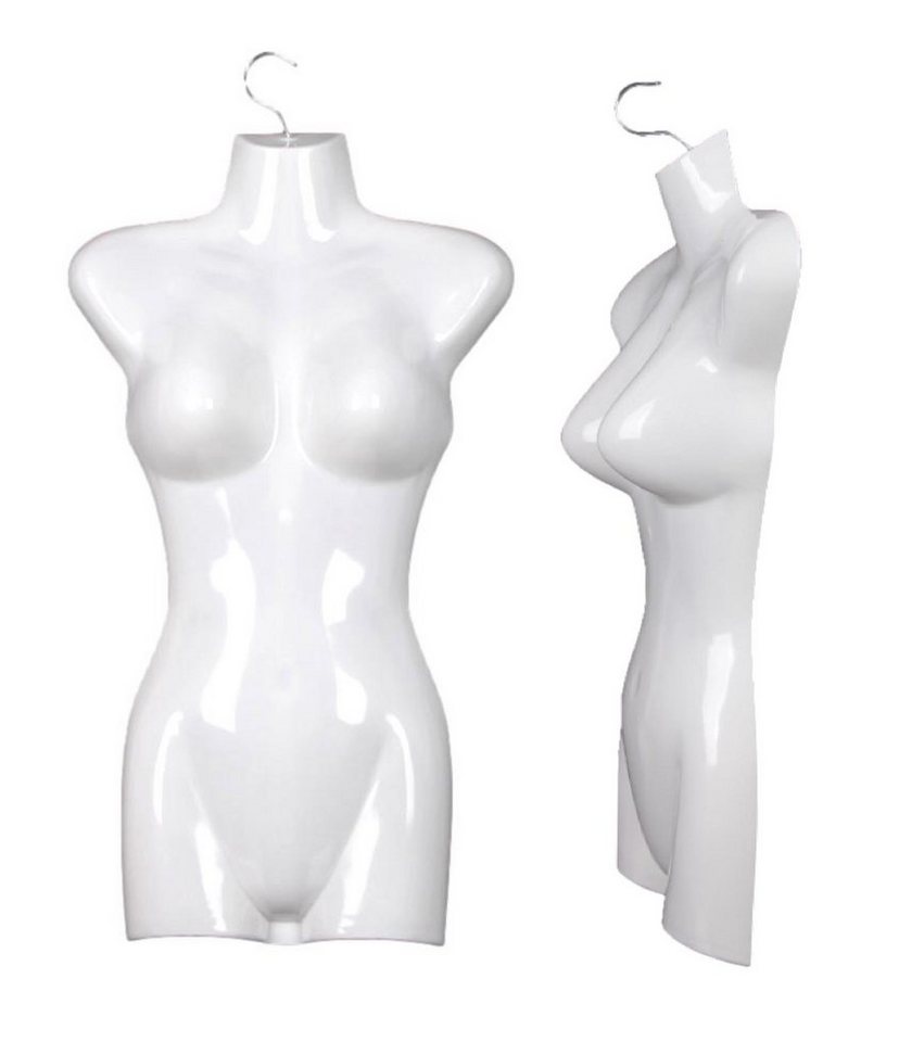 BAYLI Schneiderbüste 2er Set Torso Weiblich - 66 cm Damentorso aus Kunststoff - Oberkörper Bild 3