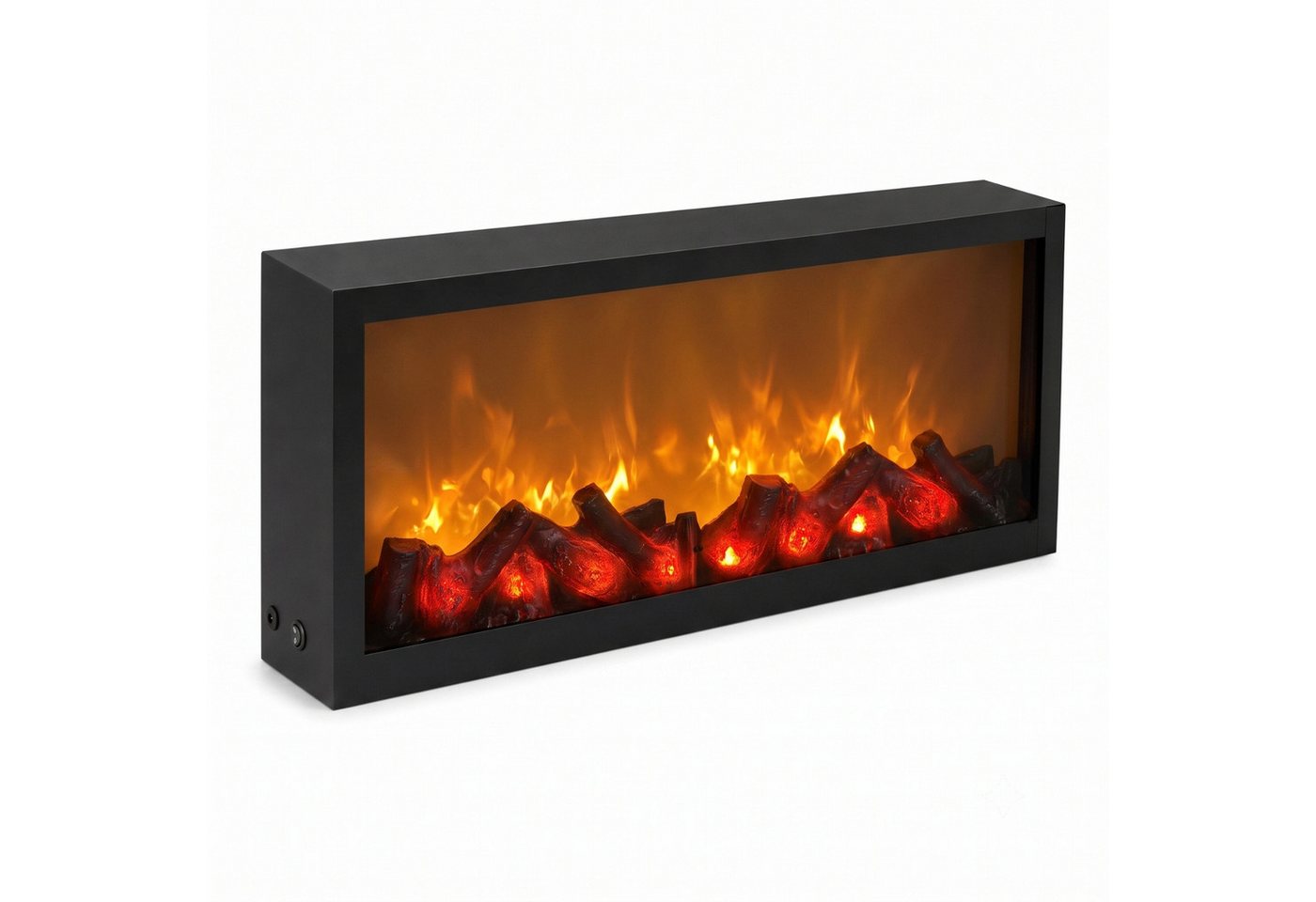 TWILUX Elektrokamin Dekorativer LED-Kamin, aus Metall, 10 x 57 x 25 cm Bild 2