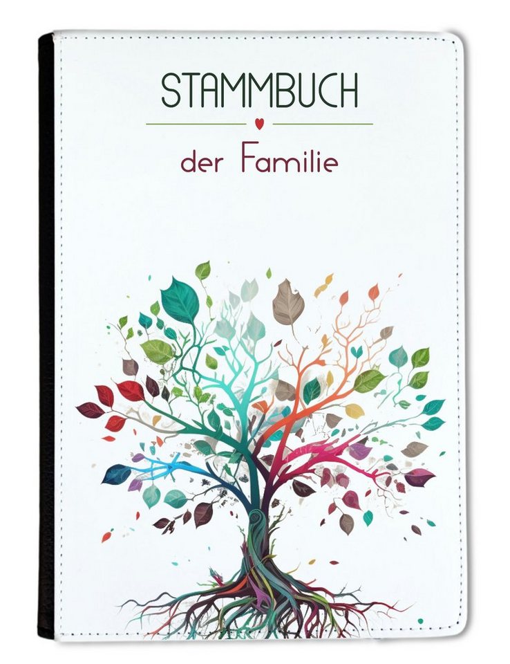 CreaDesign Notizbuch Stammbuch A5 Lebensbaum bunt Bild 3