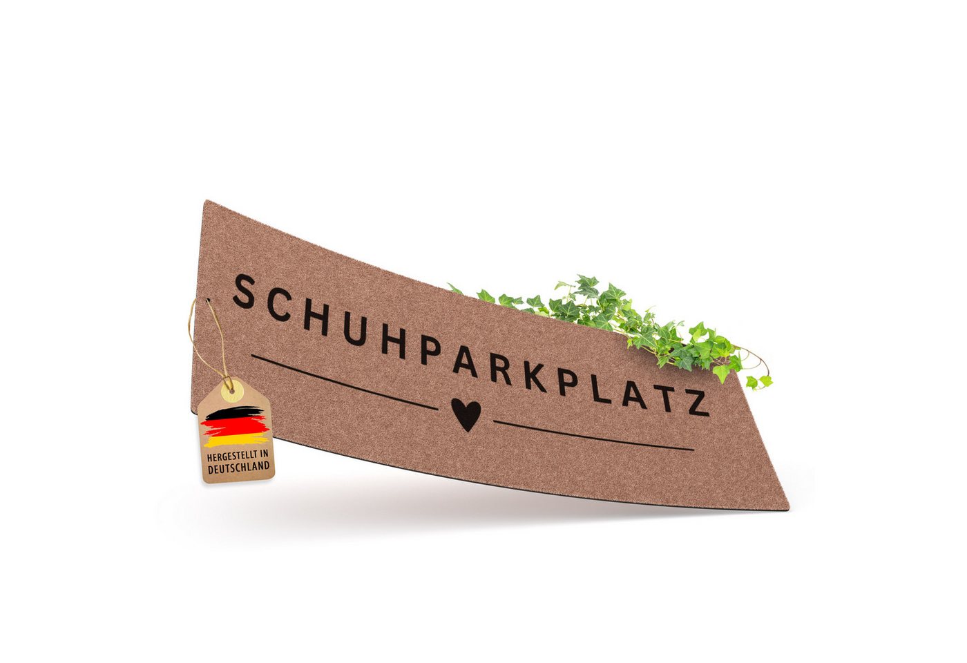ElbFuchs Fußmatte Schuhparkplatz, Waschbare & Rutschfeste Indoor-Schuhmatte, Rechteckig, Schmutzfangmatte für Flur & Eingang Bild 2