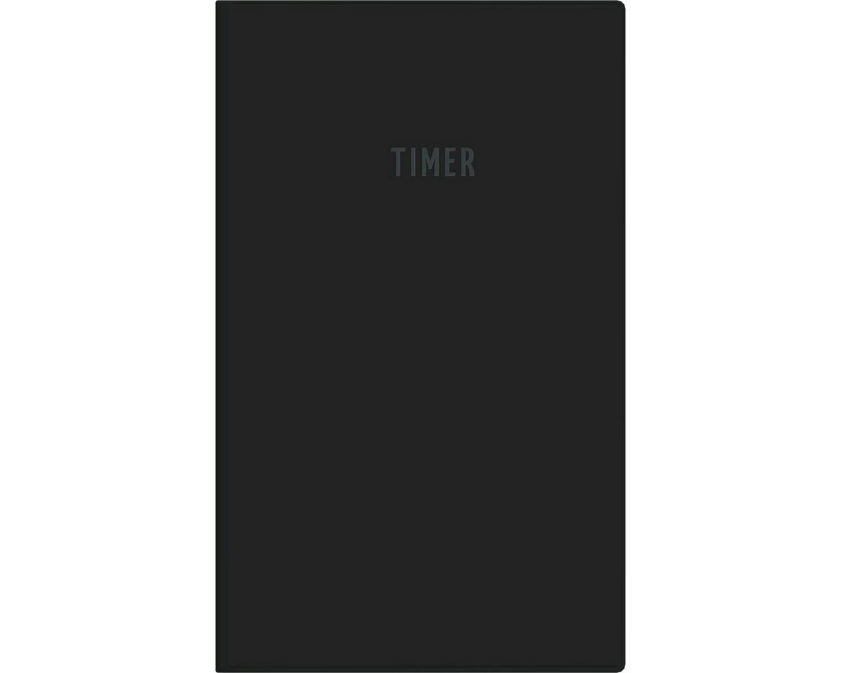 ZETTLER Taschenkalender Taschenplaner 520 9,5x16cm 1 Monat/2 Seiten schwarz 2027 Bild 2