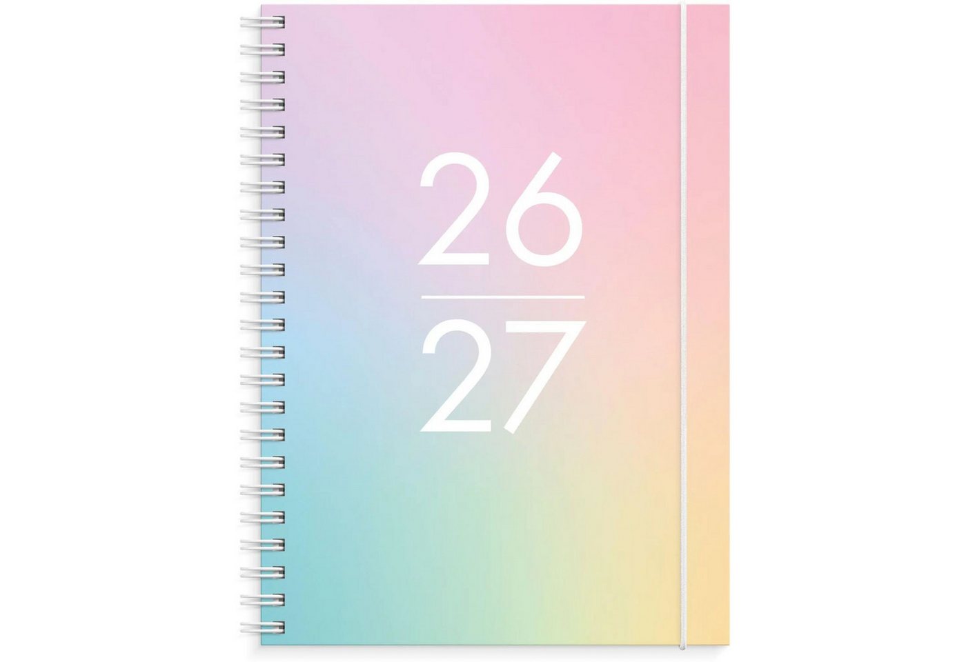 Jahresplaner Kalender 26/27 Senator A5 Regenbogen