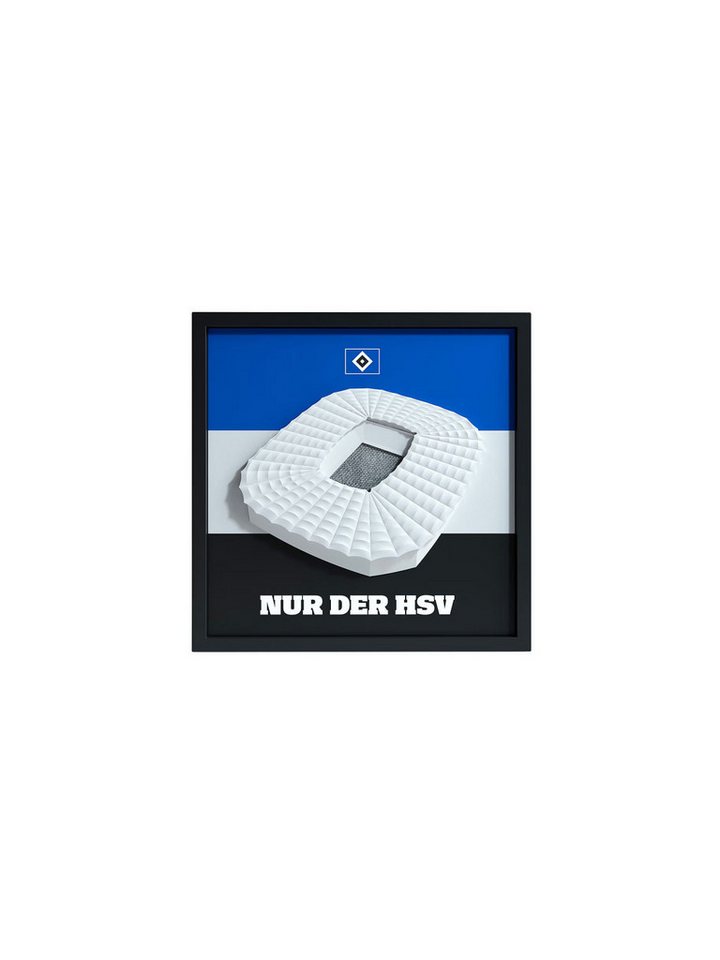 VertriebsArena GmbH Bild mit Rahmen HSV Fanbox