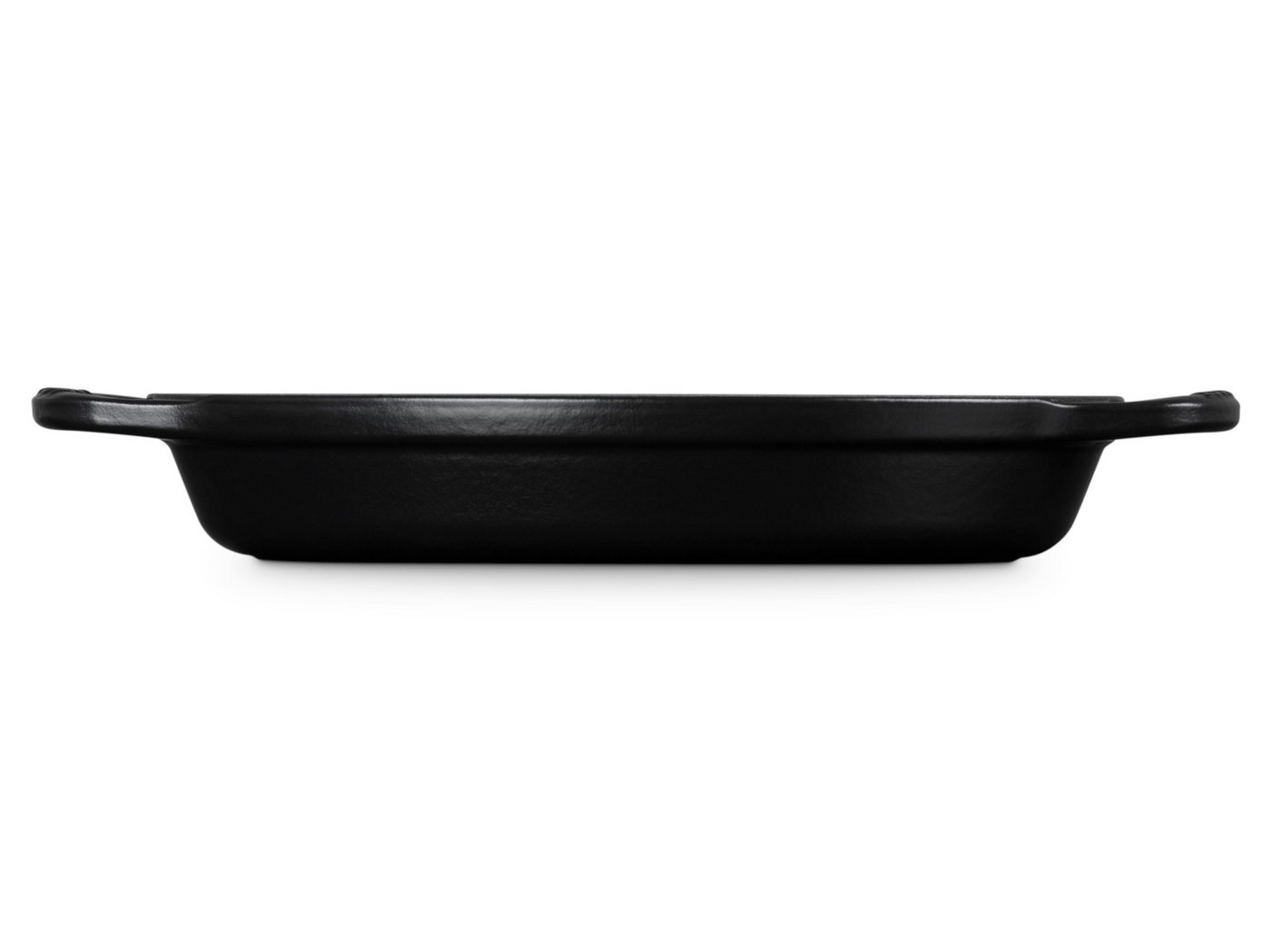 LE CREUSET Backform Backform Signature oval schwarz matt 24cm