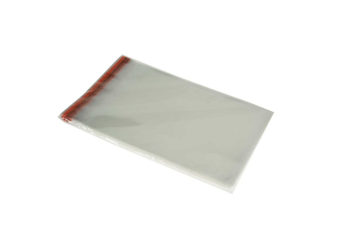 maDDma Versandtasche 100 Verpackung Selbstklebender Beutel mit Klebestreifen, Größenwahl, 10 x 14 / 16.8 cm 40µ