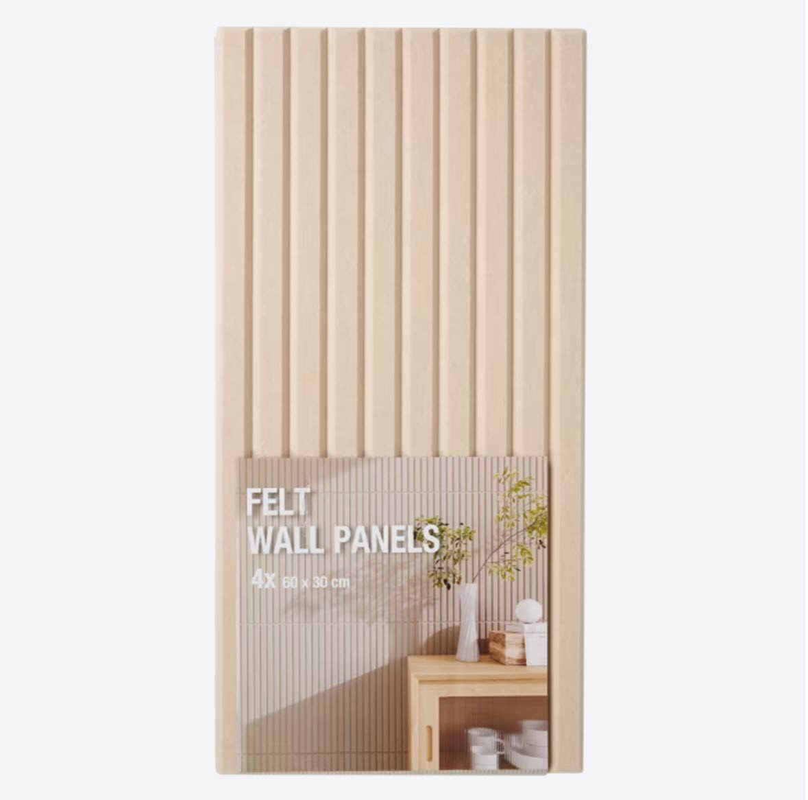 Spectrum 3D Wandpaneel Wandpaneel Filz 60 x 30 cm 4 Stück Felt Wall Panels, 0,18 qm Bild 2