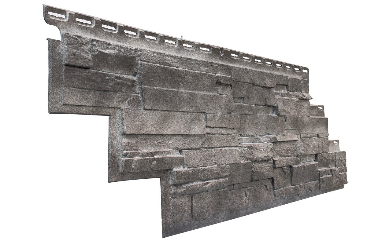 NOVIK Verkleidungspaneel NovikStone DS Platte 105x33cm 10 Stück 2,32qm Schichtstein lava, BxL: 51,44x96,2 cm, 0,46 qm, (Karton mit 10 Platten, 4,65) Wandverkleidung mit 3-D-Effekt, problemlose Montage, Natursteinoptik Bild 4
