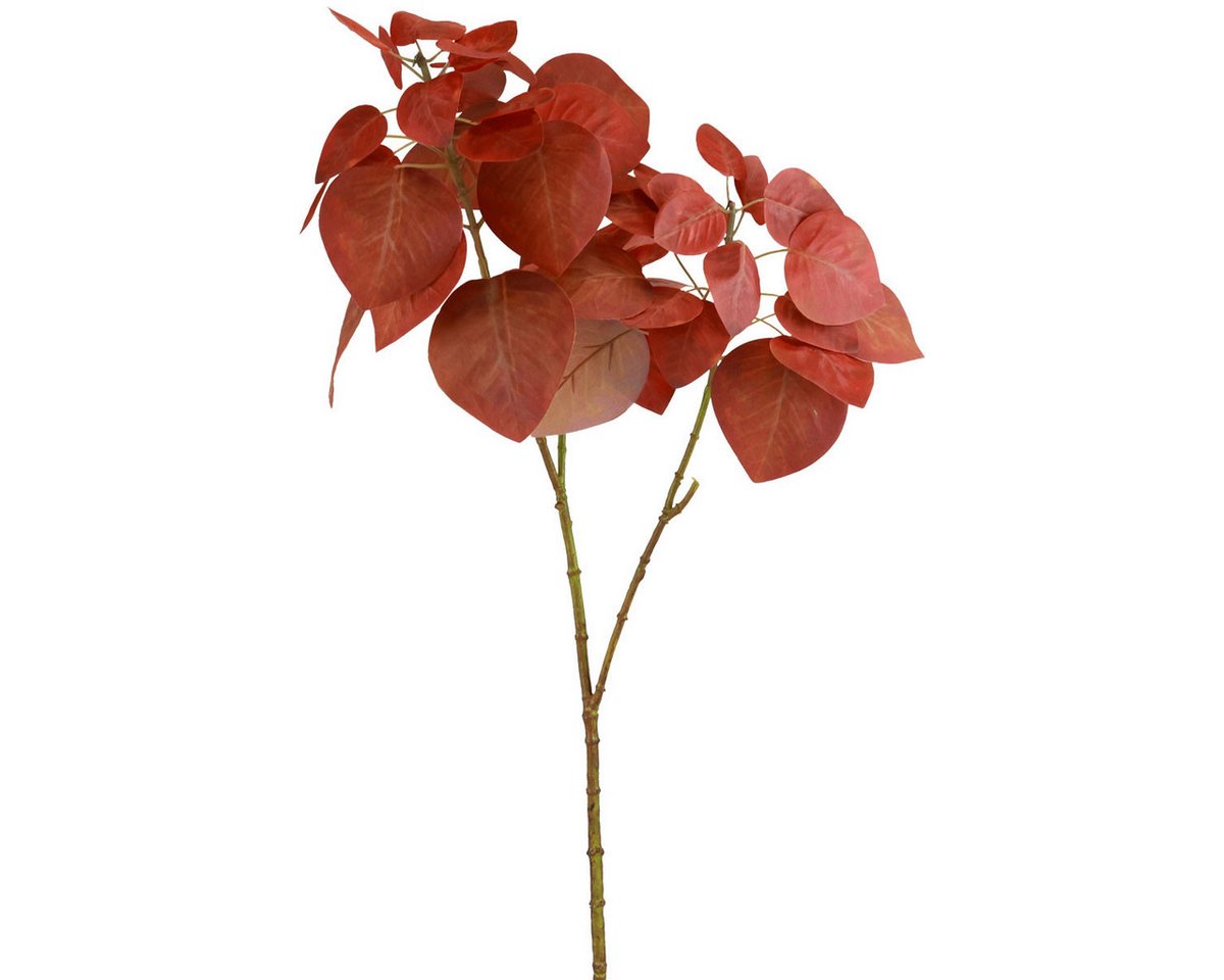Florists Products Streudeko Dekozweig Talgbaum rote Blätter 72cm Kunstpflanze Herbstdeko Bild 2