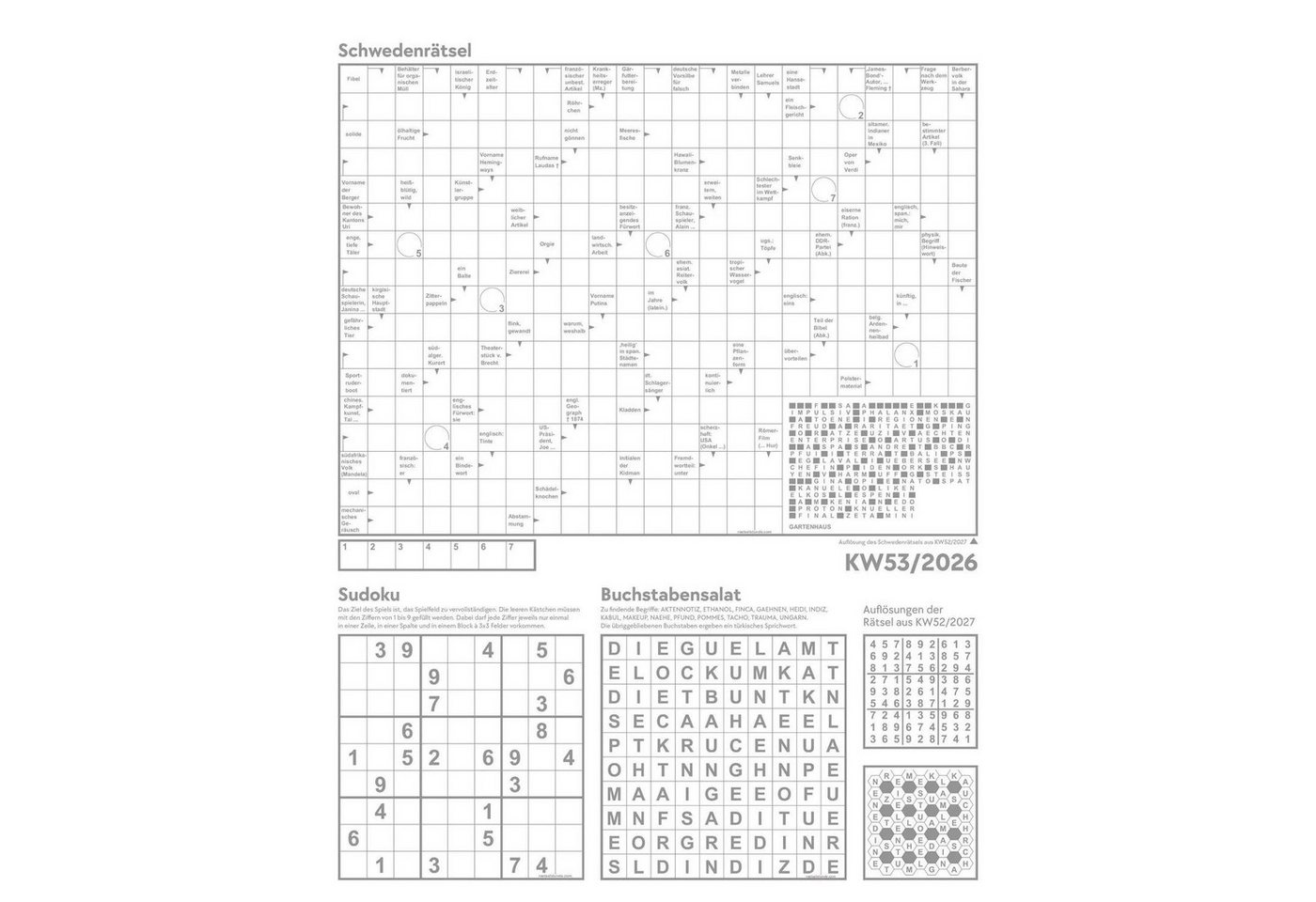 Ackermann Wandkalender Am Meer Wochenplaner Kalender 2027 Bild 3