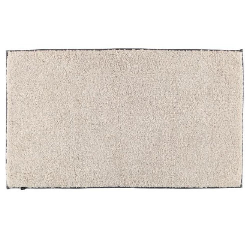 Cawö Badematte Badteppich Frame Uni Travertin (60x100cm) Bild 2