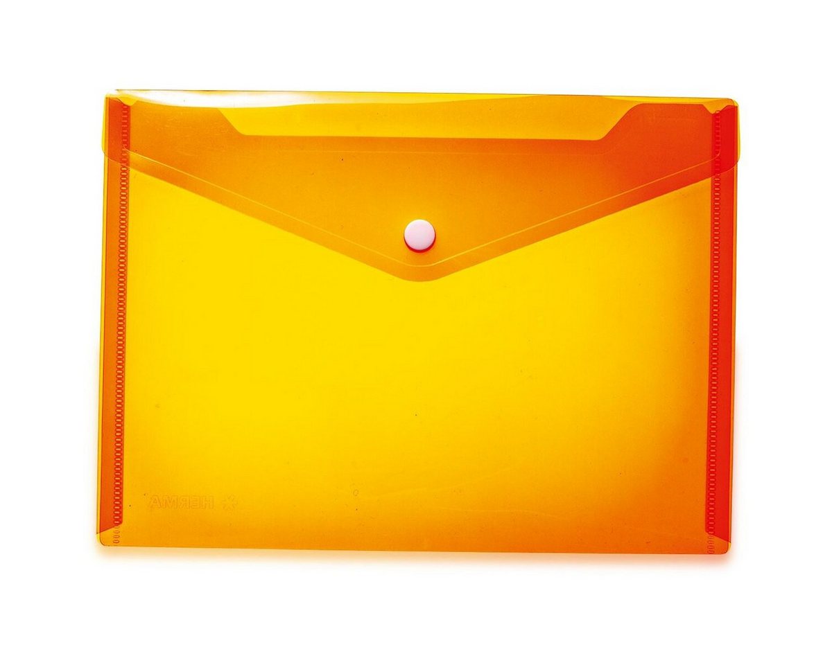 HERMA Fächermappe Brieftasche A5 PP orange