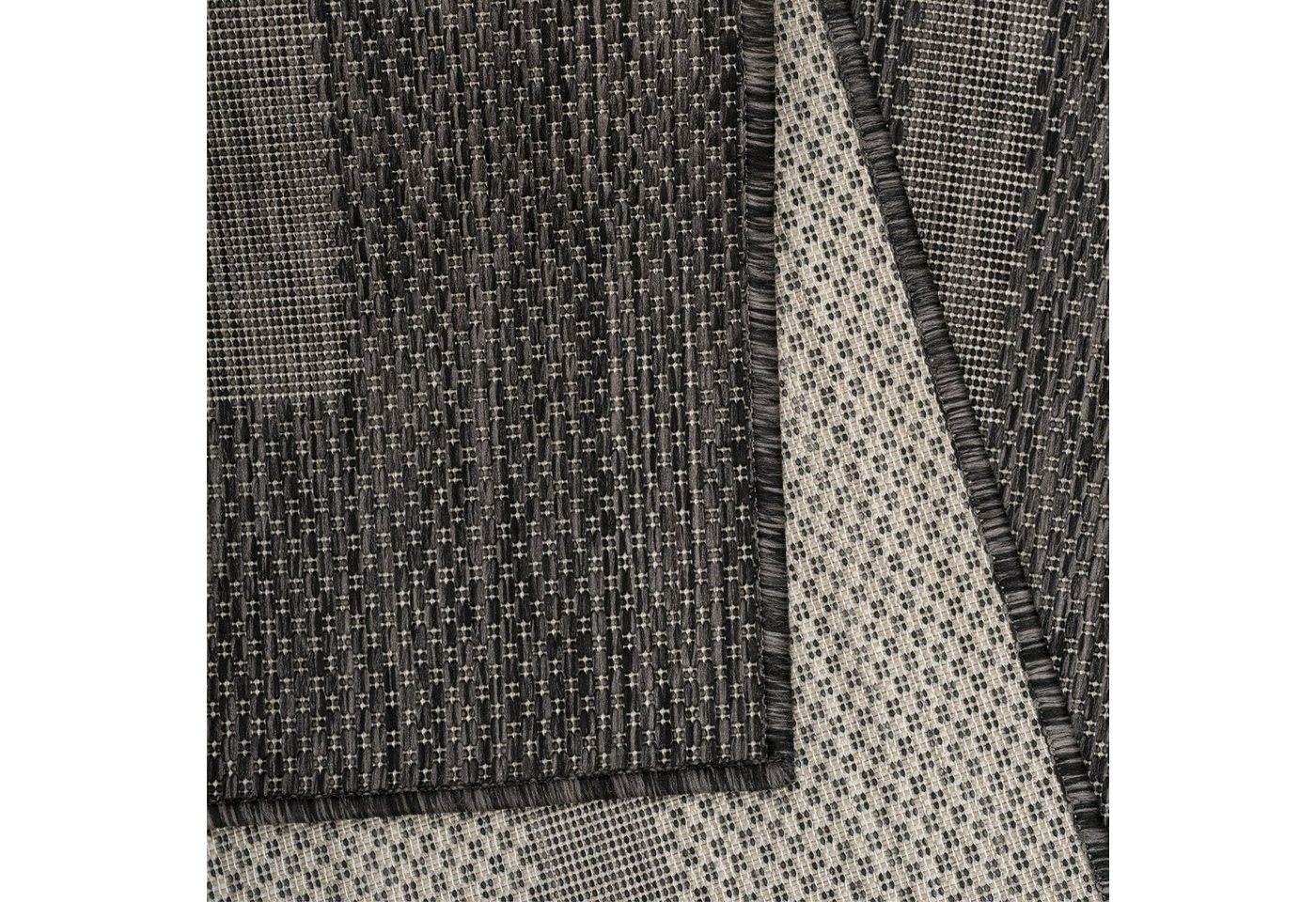 Stilvoll Günstig Outdoorteppich einfarbig für Wohnzimmer, Balkon & Terrasse, Läufer, Höhe: 5 mm Bild 5