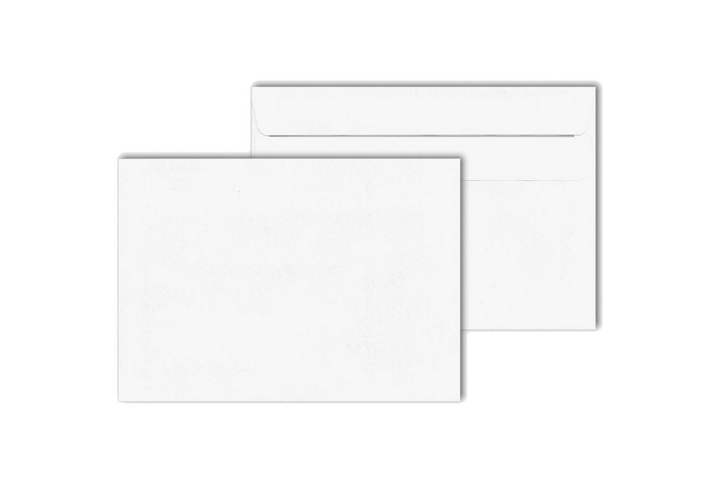 KK Verpackungen Briefumschlag, Versandtaschen Kuverts DIN C6 114 x 162 mm Selbstklebung weiß Bild 3