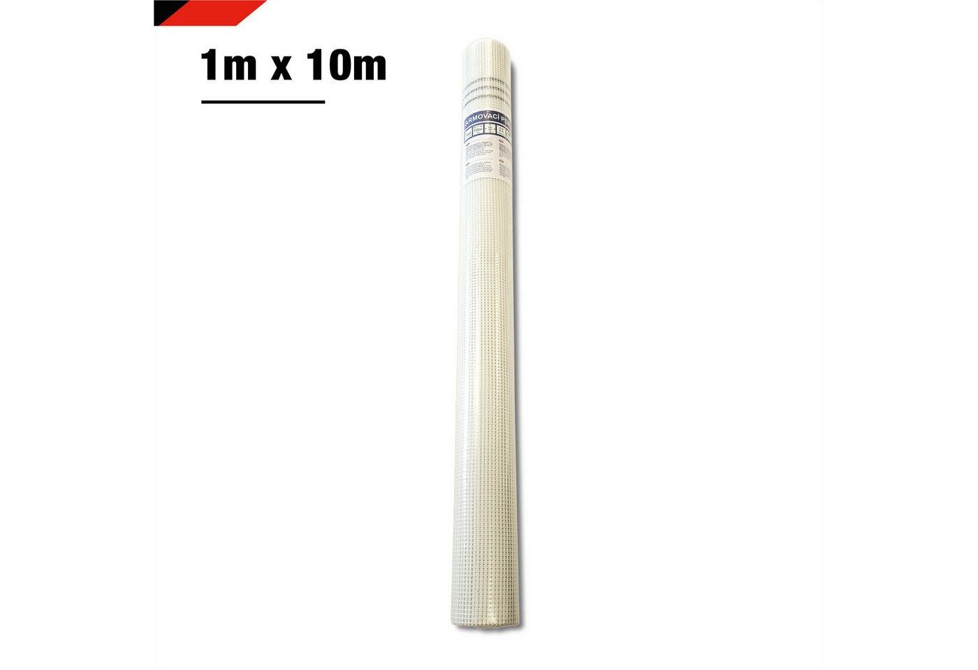 BRAVO Glaswolle Armierungsgewebe 145 g/m² 10 m² (1x10 m) Glasfaser 5x5 mm Innen, Außen Bild 4