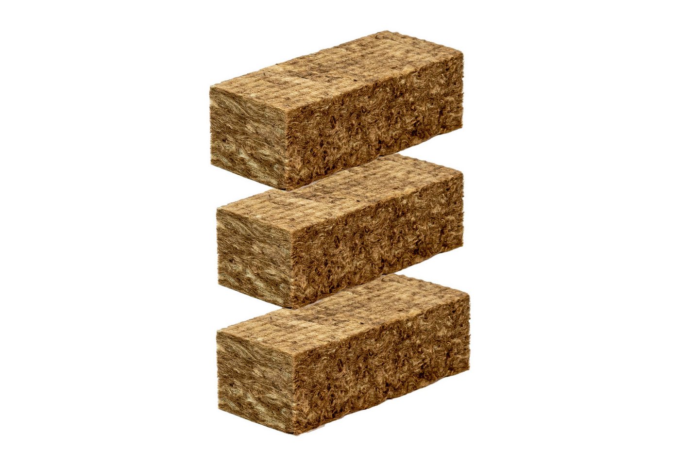Sideau Bastelmoos, Steckmasse Ziegel 23x10x7,5cm kompostierbar & abbaubar 3 Stück