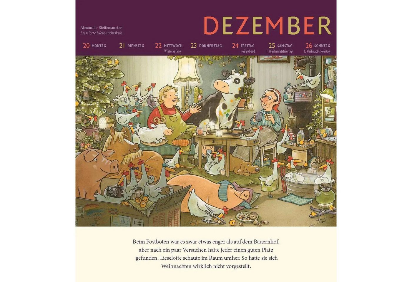 arche Wandkalender Arche Kinder Kalender 2027 Bild 4