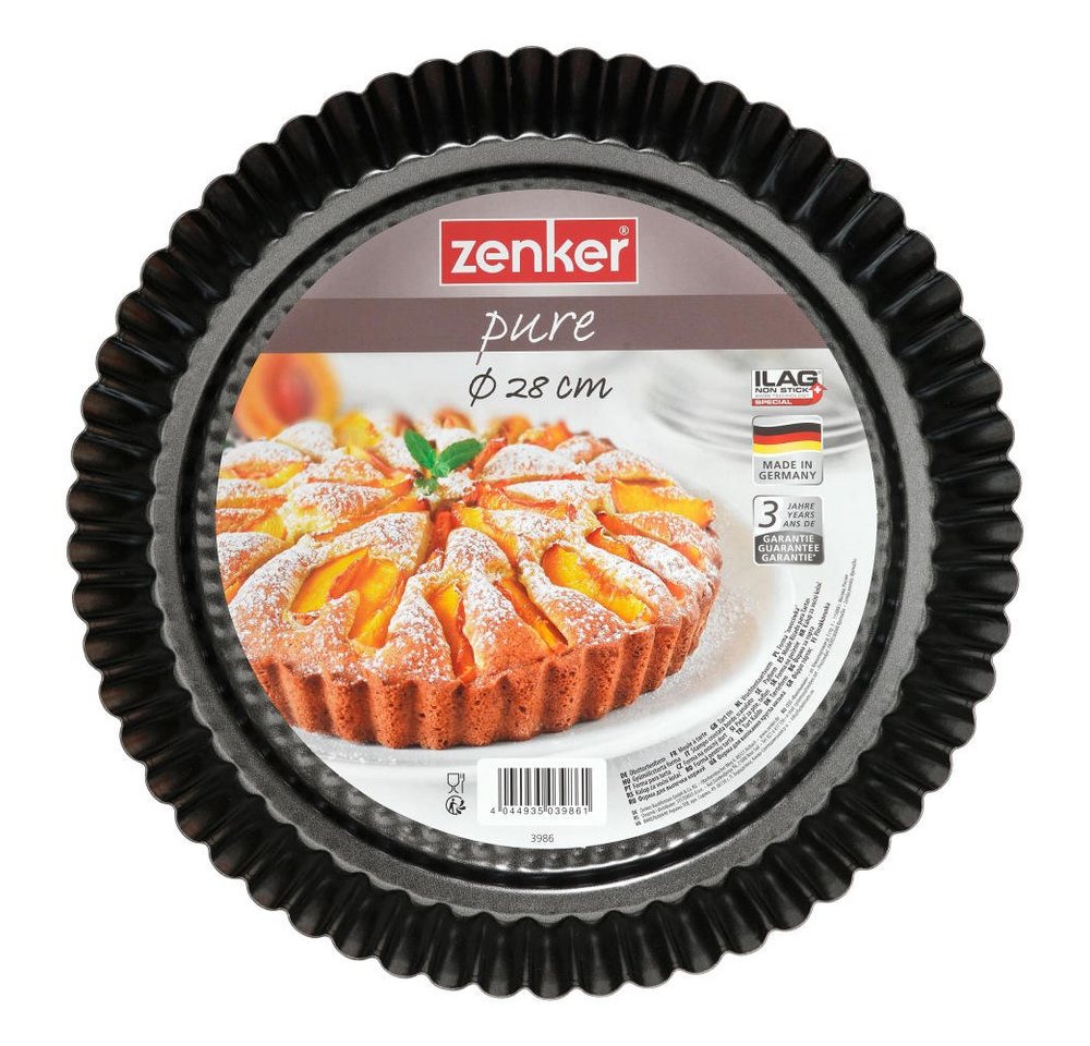 Zenker Obstkuchenform Pure, 28 cm