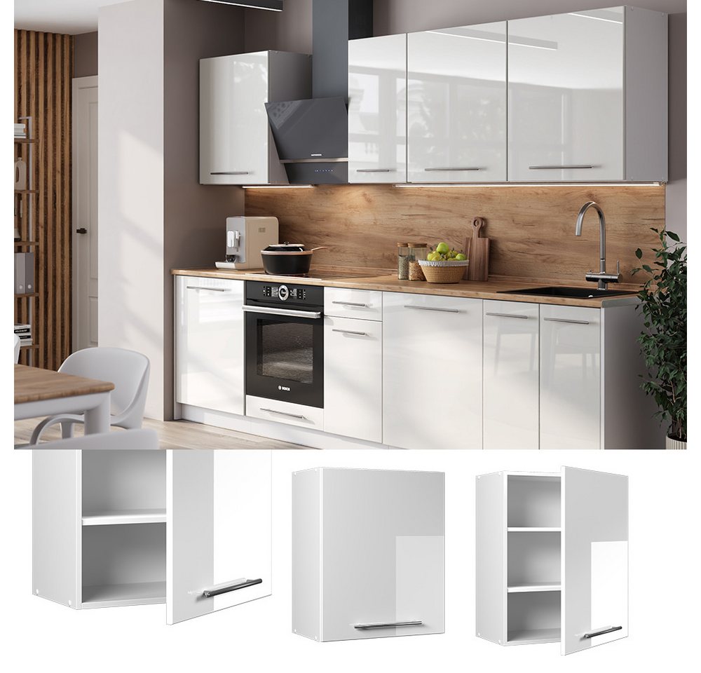 Vicco Hängeschrank Fame-Line, Weiß Hochglanz, 60 cm (1-St) Bild 2