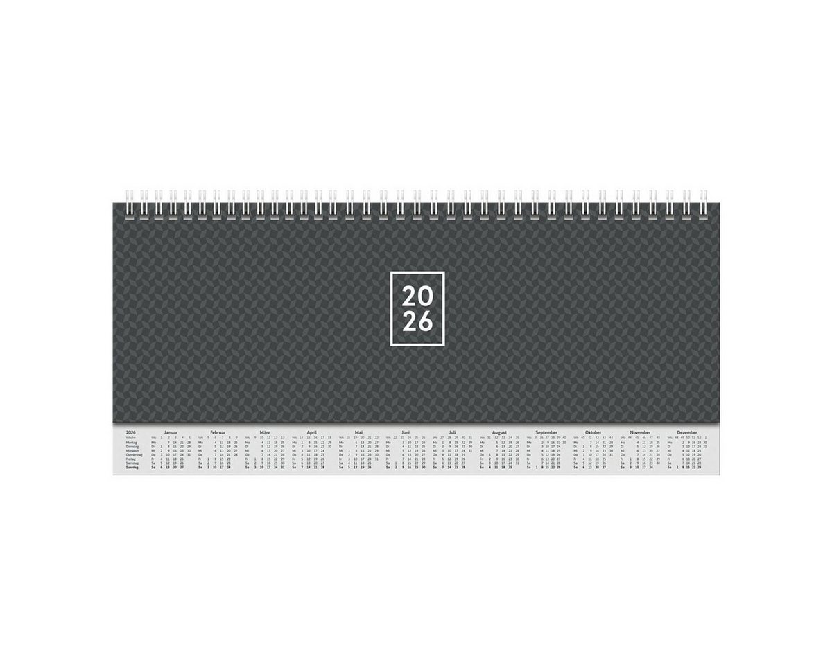 GLOCKEN Tischkalender 772, für 2027, 2 Seiten = 1 Woche