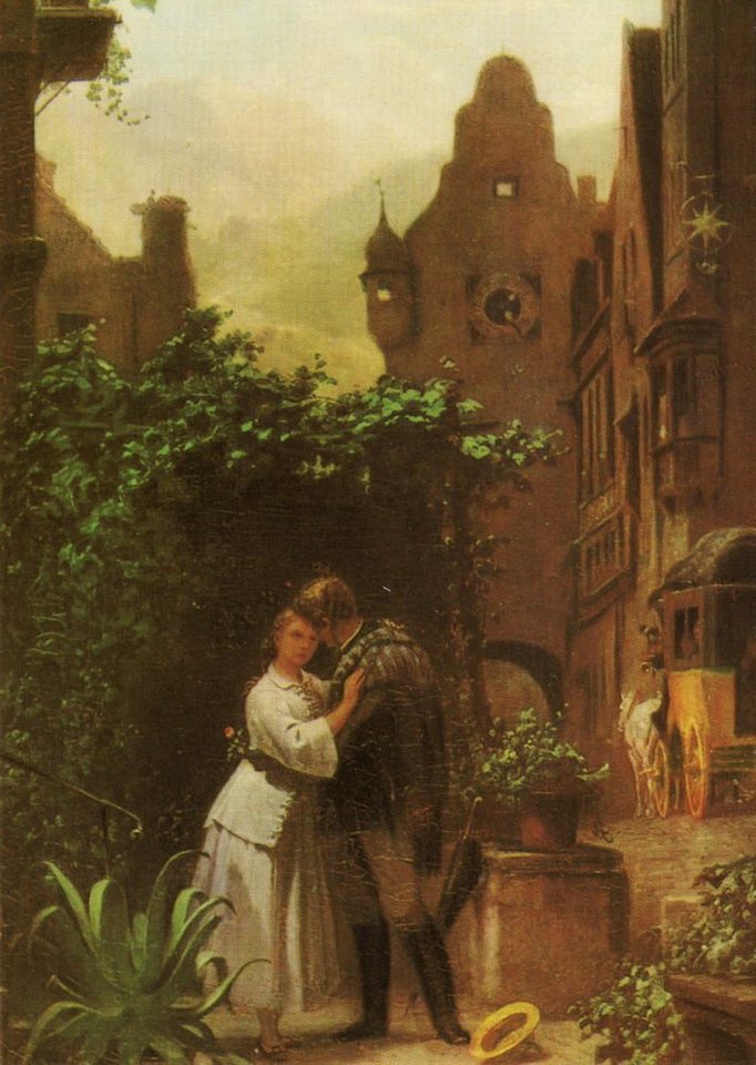 postkarten-universum.de Postkarte Kunstkarten-Komplett-Set Carl Spitzweg Bild 4