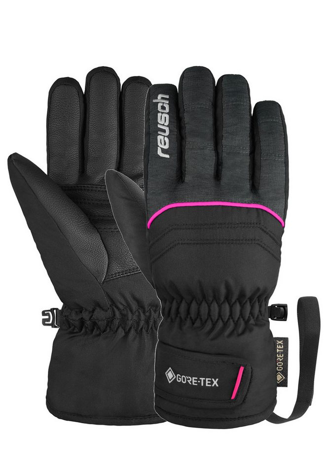 Reusch Skihandschuhe Teddy mit wasserdichter Funktionsmembran