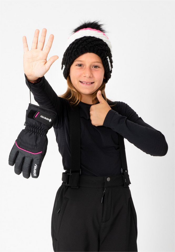 Reusch Skihandschuhe Teddy mit wasserdichter Funktionsmembran Bild 3