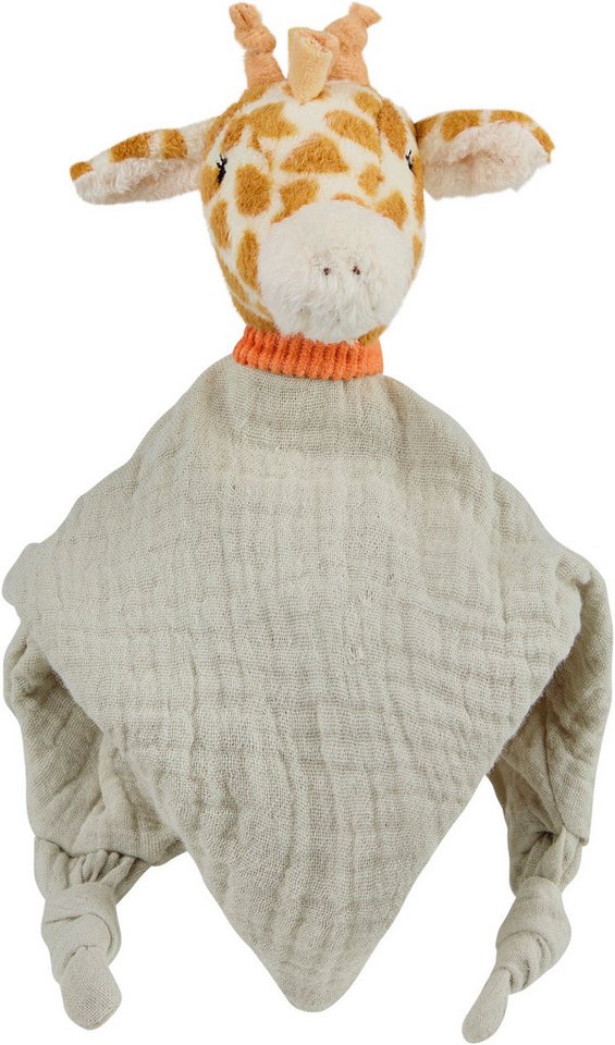 Sterntaler® Schmusetuch Giraffe Kaya, S, mit Rassel