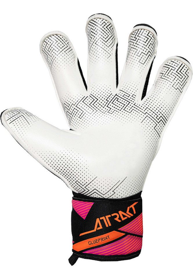 Reusch Torwarthandschuhe Attrakt Advance Evolution Glueprint mit atmungsaktiven Mesh-Einsätzen
