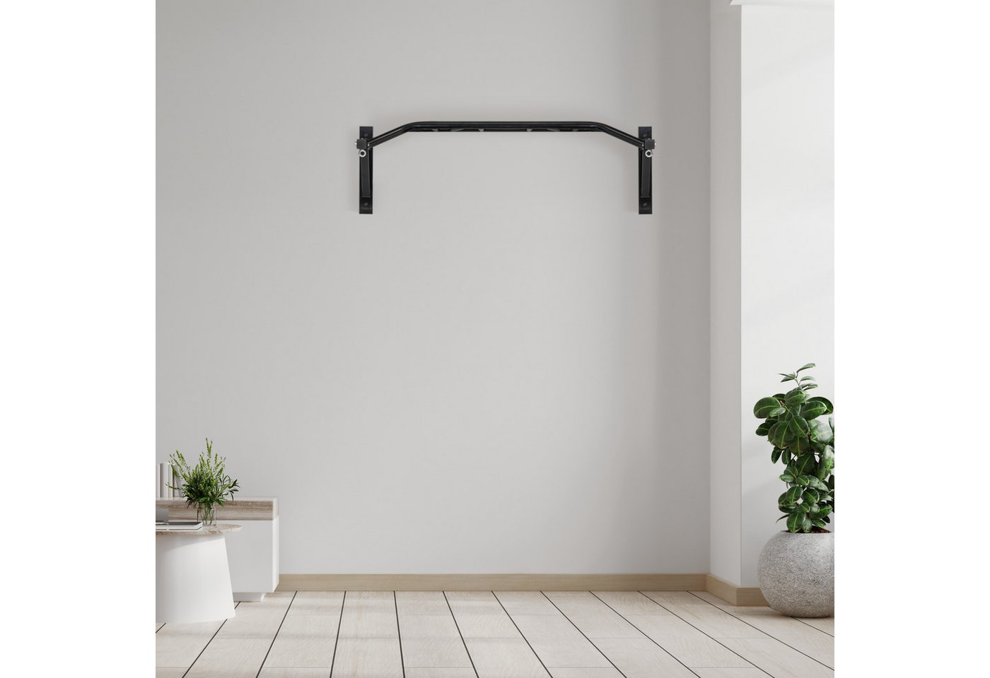 VirtuFit Klimmzugstange VirtuFit Chin Up Bar Klimmzugstange Multi-Grip zur Wandmontage Bild 5